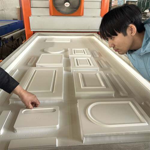 不用预热衣柜门板PVC膜热转印机 底上双加温 全自动高低压吸塑机
