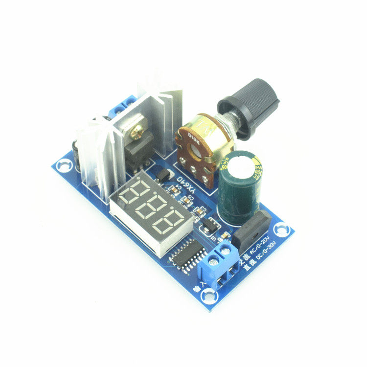 LM317电源调压板2A 317调压板 317可调稳压电源 带数码电压显示属于什么档次？