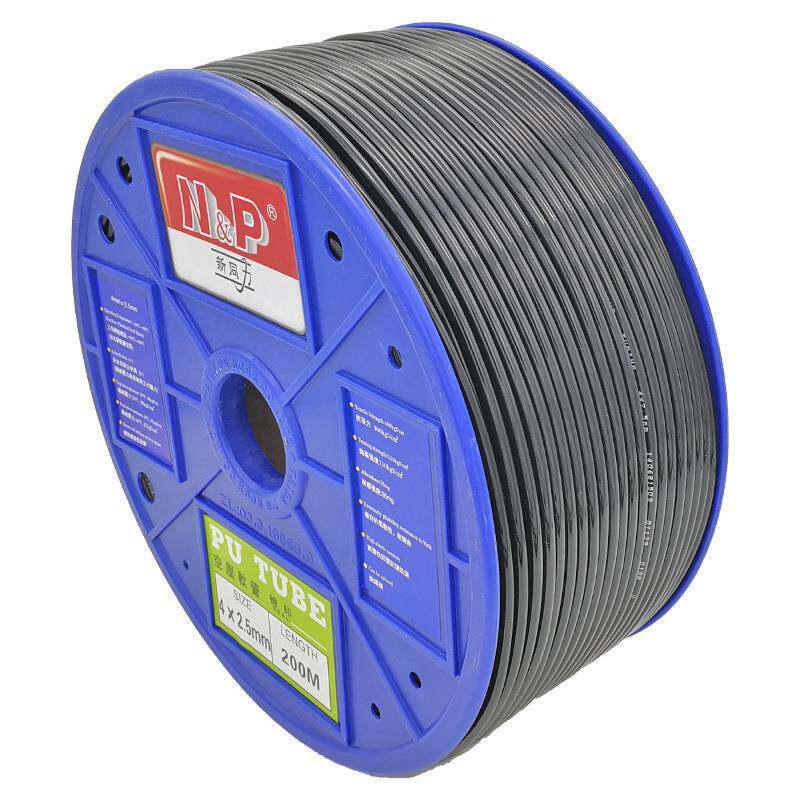 空压机蓝色软管4mm足米耐压柔软全新料TPU气动管气管