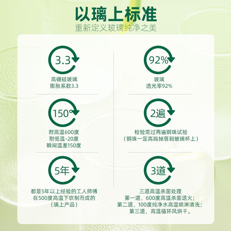 A5L冷水壶玻璃耐热高温水壶家用透明茶壶凉白开水凉水壶放冰箱