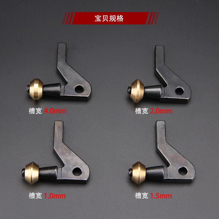 皮带压线用801铲皮机/801削皮机//1Y-140铲皮皮带腰带滚轮压脚图片