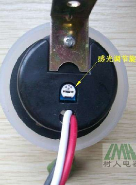 AC60V 防雨感光可调AS-20自动路灯灯具光控开关晚上开有延时 10A