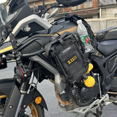 摩托车通用暴雨级防水护杠包凯越625X 春风450MT边包挂包快拆尾包