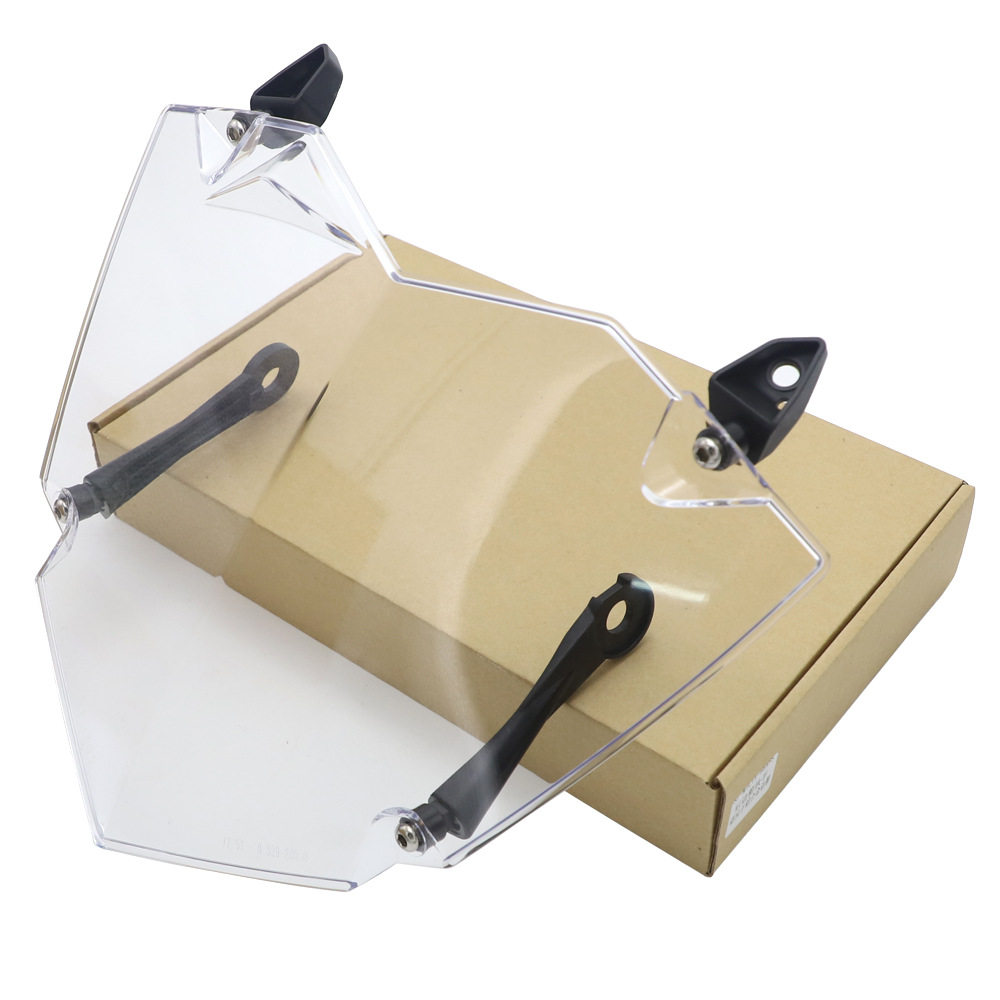 适用宝马R1200GS水鸟R1250GS ADV改装盾型大灯网保护镜片保护框罩