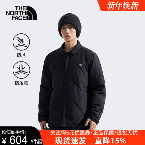 TheNorthFace北面两面穿棉服男士秋冬户外保暖防泼水外套82V3