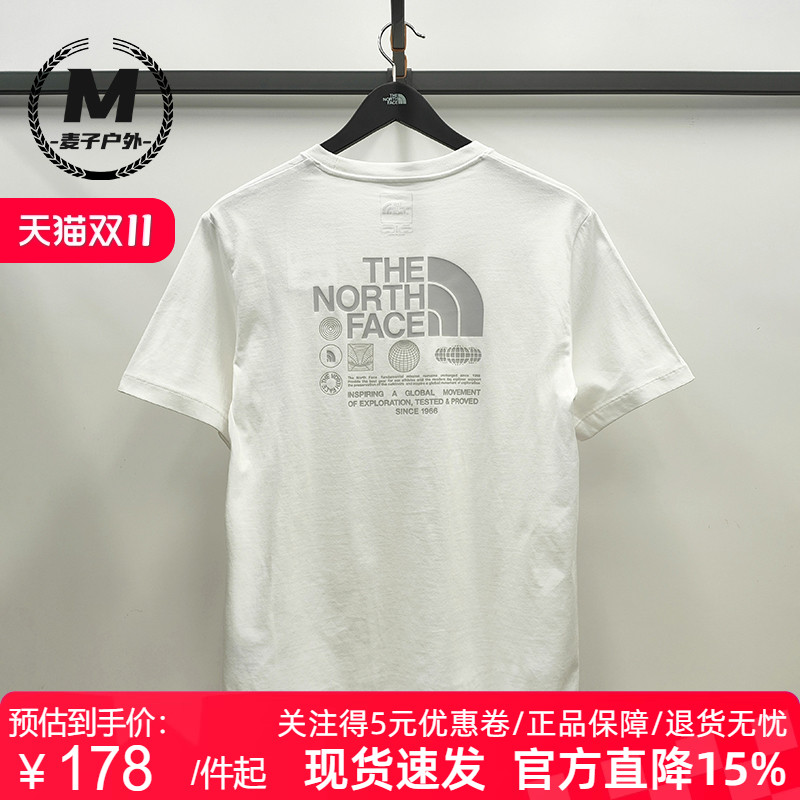 TheNorthFace北面T恤春夏新款男