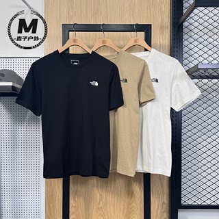 TheNorthFace北面短袖速干t恤男24春夏新款宽松休闲圆领半袖89QV