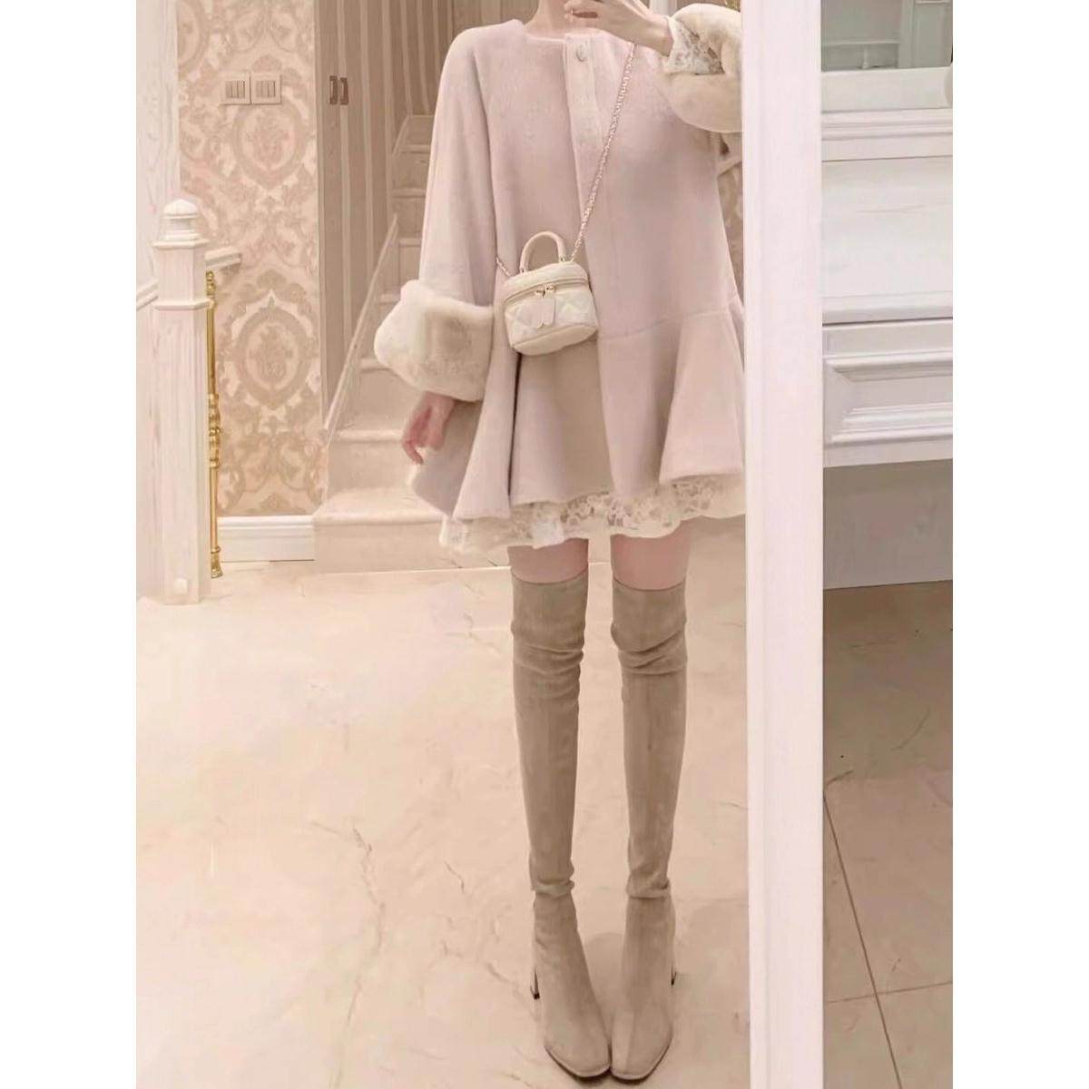 过膝长靴女款2025新款秋冬方头粗跟高筒弹力长筒靴高跟瘦瘦靴子,女鞋,时装靴,淘宝优惠券,粉丝福利购,淘宝优惠卷