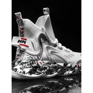 鞋履男士春秋透气性2025全新春秋潮流莆田易匹配刀片减震跑鞋休闲