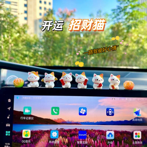 比亚迪海豚汽车摆件海鸥车内饰用品元plus海狮07秦宋汉装饰中控台