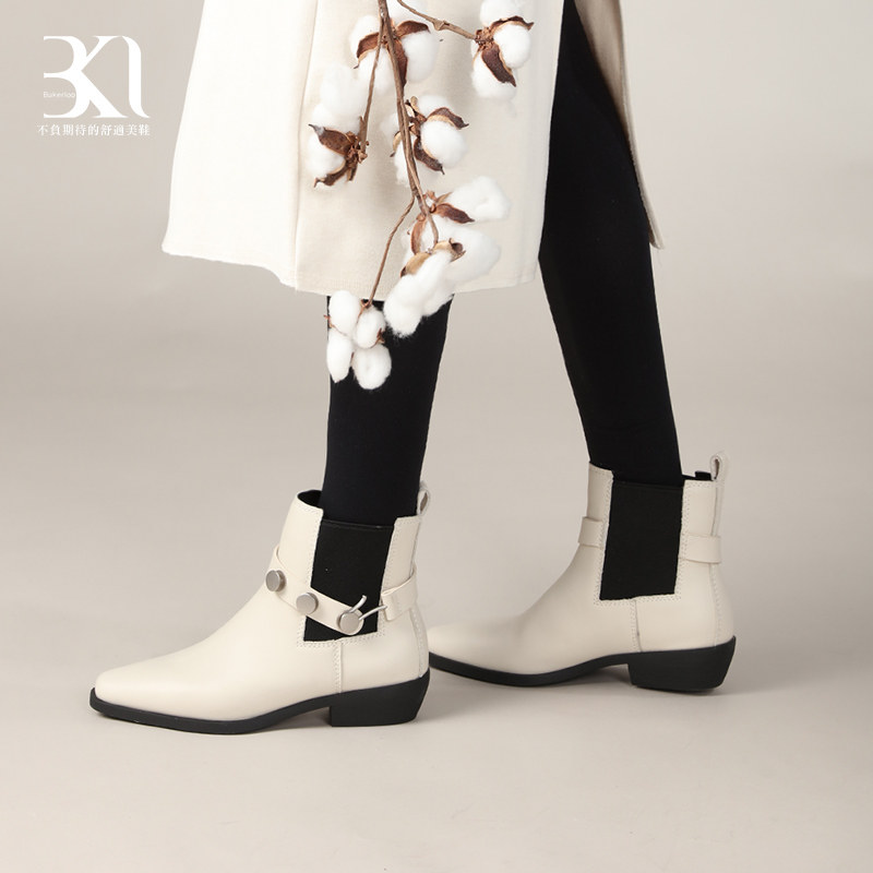 BAKERLOO简约切尔西女靴AD181