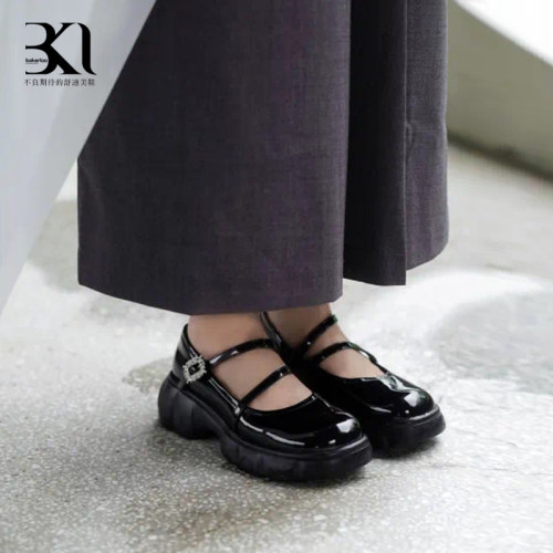 BAKERLOO玛丽珍女鞋牛皮