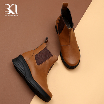 BAKERLOO侧松紧提带短靴