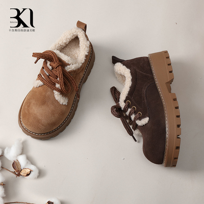 BAKERLOOBAKERLOO绒绒厚底博肯女靴YT223