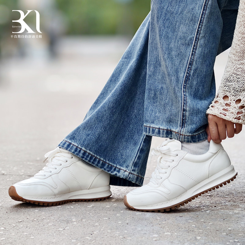 BAKERLOO休闲舒适小白鞋PZ198