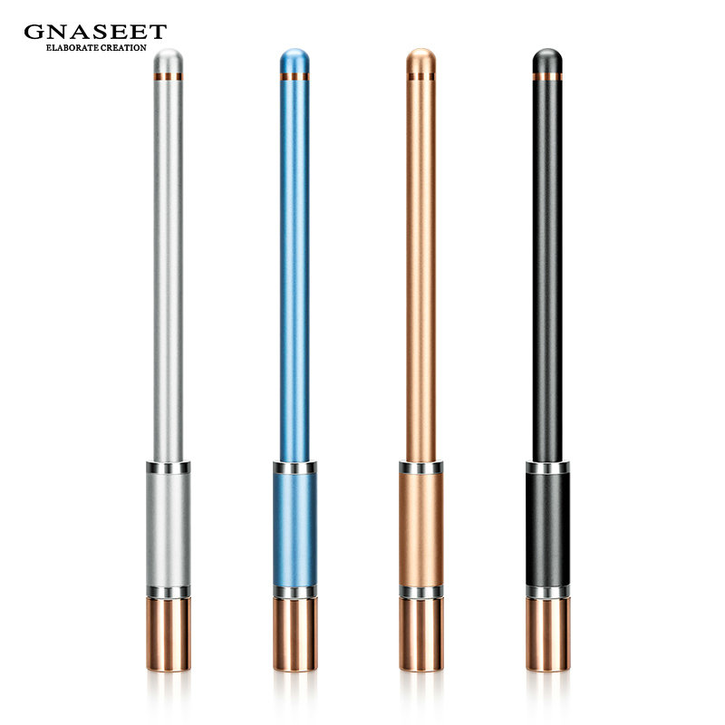 GNASEET无墨金属笔创意趣玩减压磁性笔企业刻字logo定制永恒笔