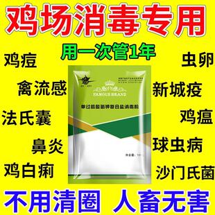 鸡舍专用消毒液养殖场专用鸡场鸡棚猪圈牛羊圈消毒片家用外用消毒