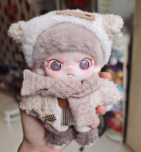 新款dora自在系列大表姐真相娃衣10厘米偶像新星毛绒公仔衣服套装