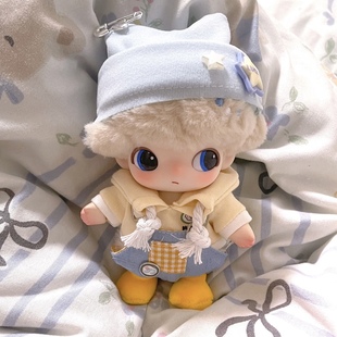 新dimoo迪士尼联名唐老鸭娃衣搪胶奇奇蒂蒂15cm衣服泡泡玛特毛绒