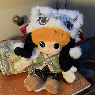 Dimoo迪士尼高飞娃衣搪胶奇奇蒂蒂10cm服泡泡玛特联名毛绒米奇服