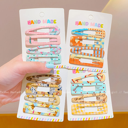 儿童多巴胺波点不伤发BB夹发卡