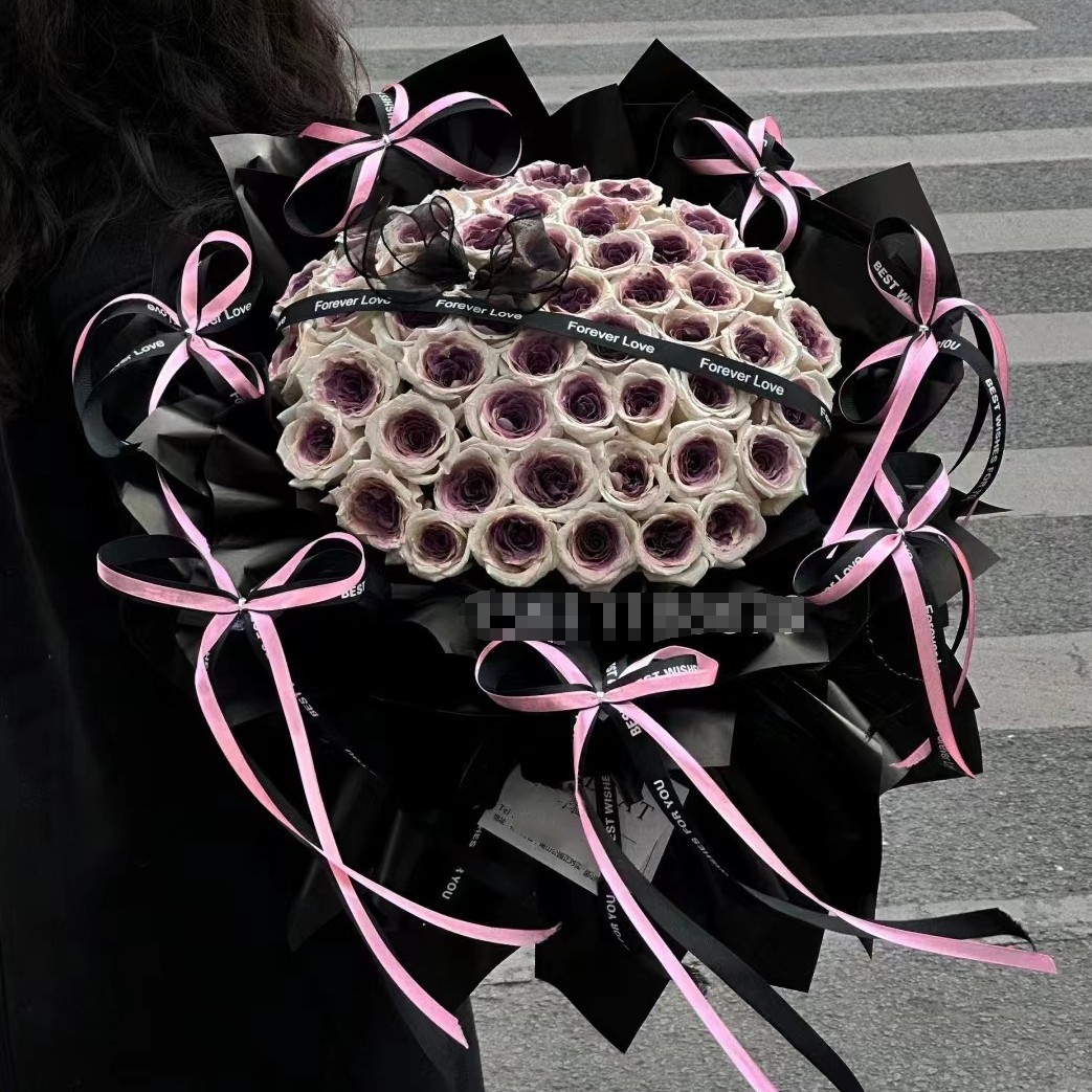 乌梅子酱花束气球鲜花抱抱桶曼塔玫瑰生日芭蕾风花束送爱人闺蜜,鲜花速递/花卉仿真/绿植园艺,鲜花速递(同城),淘宝优惠券,粉丝福利购,淘宝优惠卷