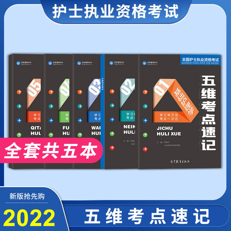 2023护士资格考试五维考点速记