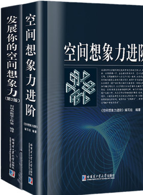 新版发展你的空间想象力 第2版+空间想象力进阶 高中立体几何 初中高中数学辅导教材 空中想象力培养书籍 哈尔滨工业大学出版社