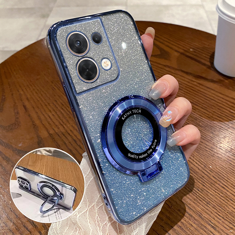 适用OPPOReno8防摔手机壳钢化膜