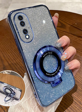 适用华为荣耀70手机壳honor70pro+新款保护硅胶套fne一an00全包防摔SDY透明HPB软外壳七十por女P带支架高级感