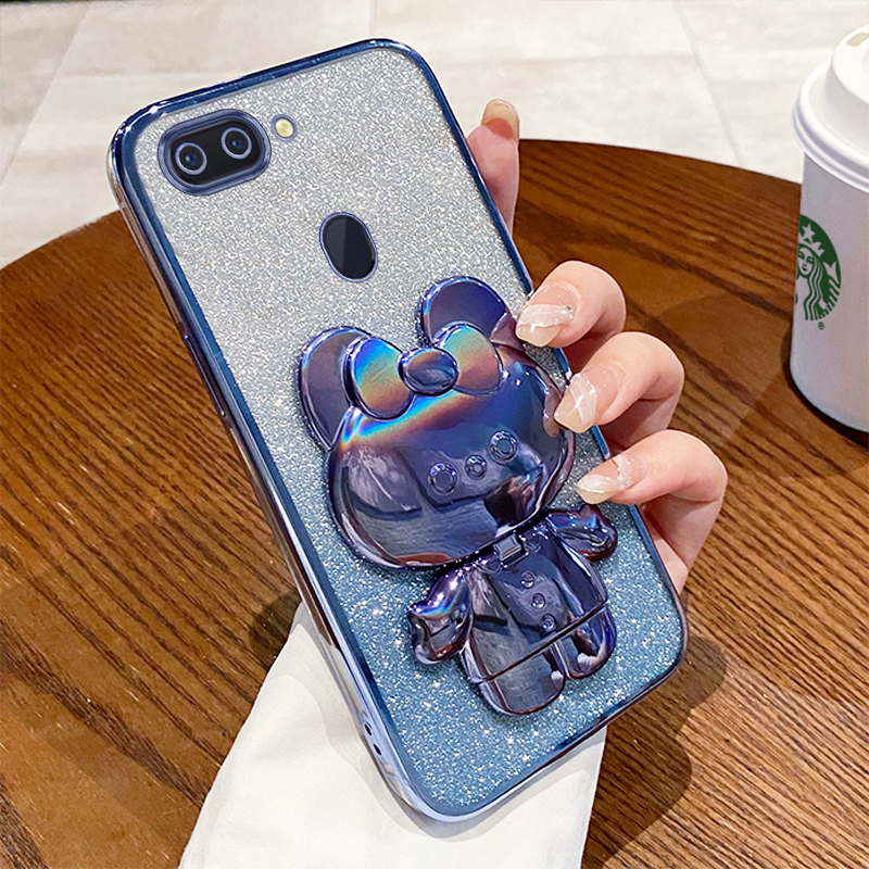 适用OPPOR15梦境版手机壳带支架