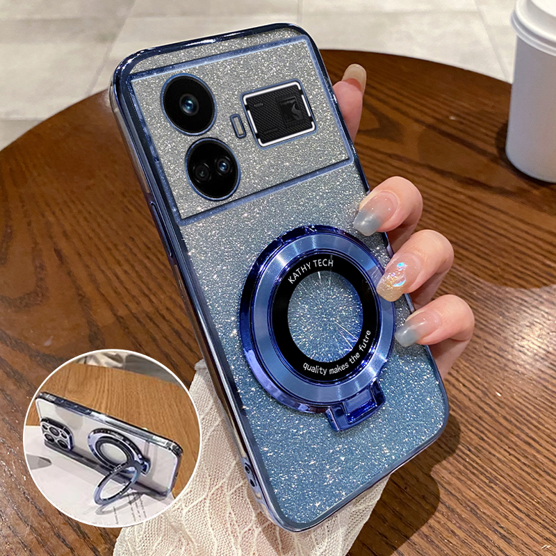 适用真我Gt5防摔手机壳钢化膜