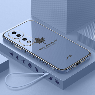 适用华为荣耀80Pro手机壳Honor8O保护套新款 外壳后Por硅胶Pr0全包防摔V80八十P80八零X80系列专用曲屏华男女