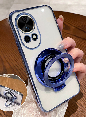 适用华为Nova12pro手机壳nove12ultra透明novo12u保护ADA一AL00套nava带支架nowa女por高级感note全包防摔u男