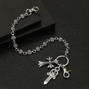 裤子挂饰配件男生个性街头嘻哈牛仔裤挂链朋克裤链配饰青少年链