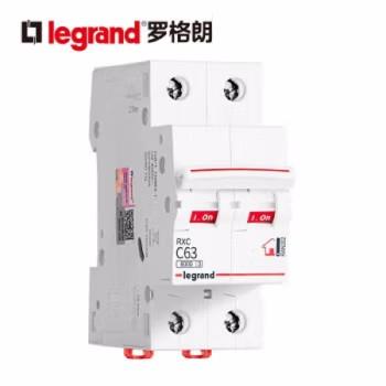 罗格朗tcl空气开关 1P2P3P4PC20A RXC断路器小型家用空开开关
