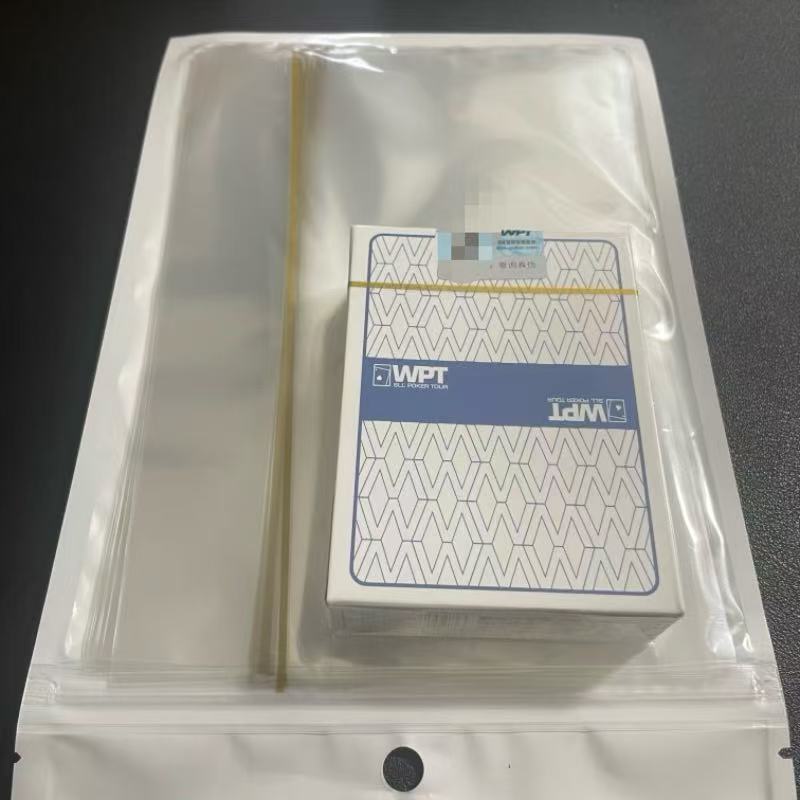 德州扑克包装膜彤乐WPT纸单车扑克牌包装膜宽牌塑封膜纸宽牌封膜