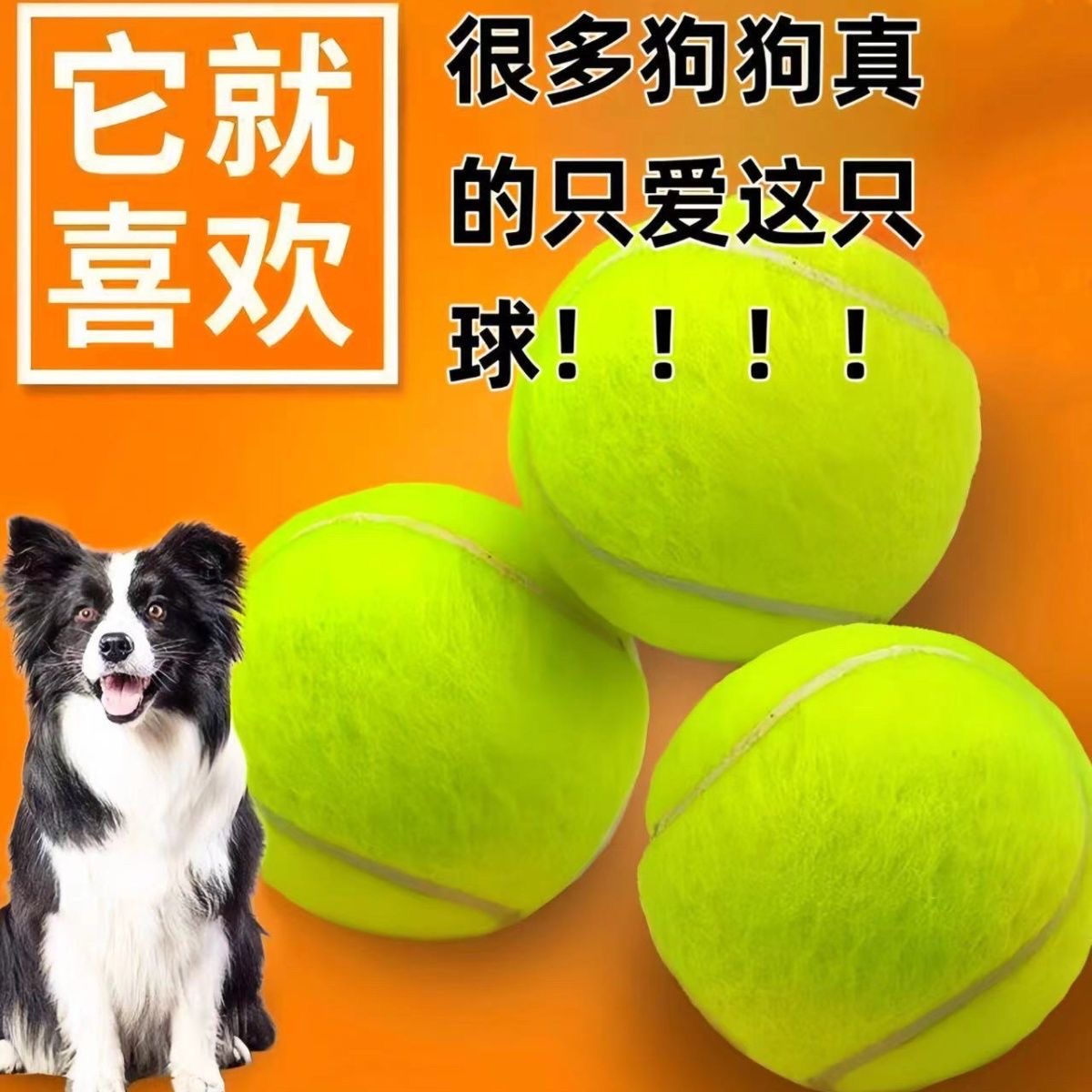 狗狗磨牙训练必备】自嗨解闷网球