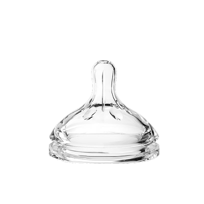 新生婴儿奶嘴宽口径超软仿母乳