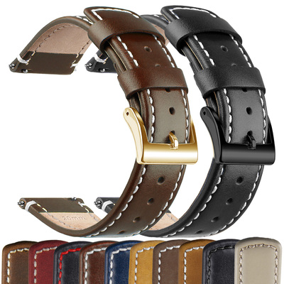 头层真牛皮真皮表带20mm/22mm