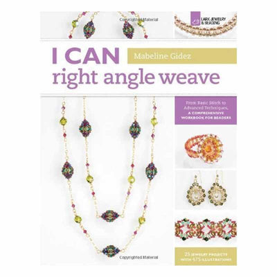 【现货】【XJ】 I Can Right Angle Weave，我能直角编织 英文原版图书籍进口正版  手工制作