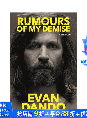 【预售】关于我消亡的谣言 柠檬头乐队主唱Evan Dando自传 Rumours of My Demise: A Memoir 原版英文文学传记 正版进口书