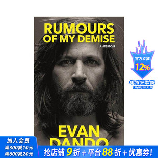 【预售】关于我消亡的谣言 柠檬头乐队主唱Evan Dando自传 Rumours of My Demise: A Memoir 原版英文文学传记 正版进口书