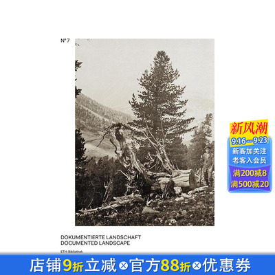 【预售】纪实风景：卡尔·施罗特和鲁贝尔地植物学研究所的照片档案 Documented Landscape 英文摄影作品集自然景观 正版进口书