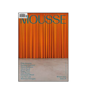 MOUSSE 单期杂志 2022年01期 NO.78 艺术杂志 英文原版 现货