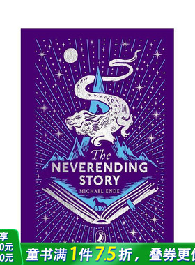 【预售】【海雀布纹经典儿童文学】大魔域（45周年版） The Neverending Story 英文小说文学故事 英语拓展阅读进口书