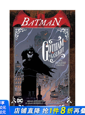 【现货】英文原版 蝙蝠侠：哥谭（新版） Batman: Gotham by Gaslight (New Edition) 英文漫画 进口原版书籍 善优图书
