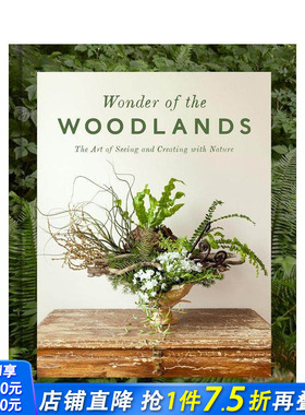 【预售】林地奇观 Wonder Of The Woodlands 原版英文手工制作 正版进口书