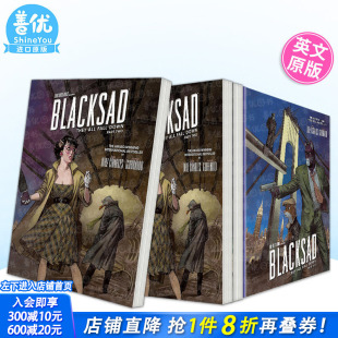 第1 Two正版 Down·Part 2023艾斯纳奖Z佳引进 现货多册选拍 All Blacksad 2部 英文漫画 They Fall 进口书 黑猫侦探：大厦全倾