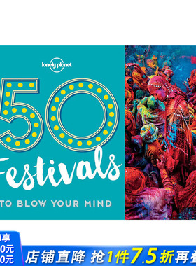 【现货】【Blow Your Mind】50 festivals，【心醉神迷】50个节日英文原版 旅行 正版进口书籍 善优图书